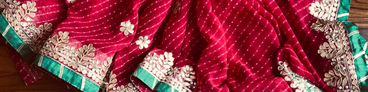 Heavy Gota Patti Sarees