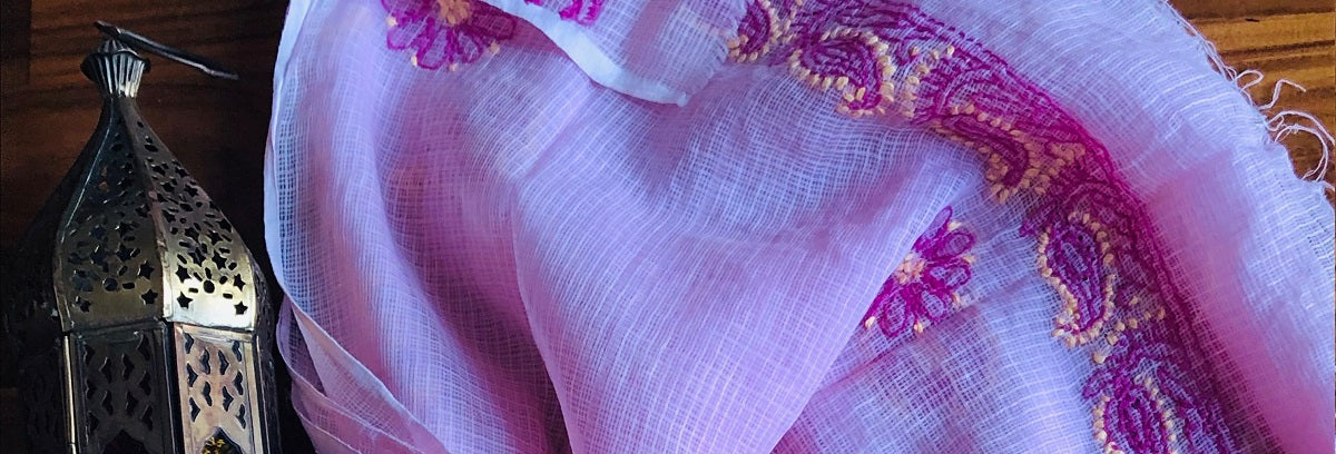 Kota Doria Embroidery Salwar suits