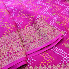 Banarasi Bandhej Sarees