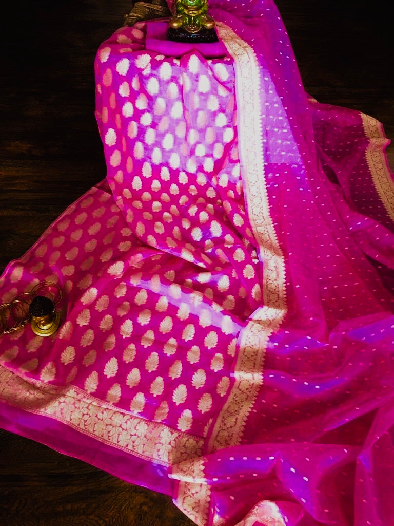 Pure Banarasi Georgette Suits