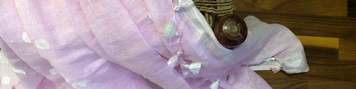 Pure Linen Saree