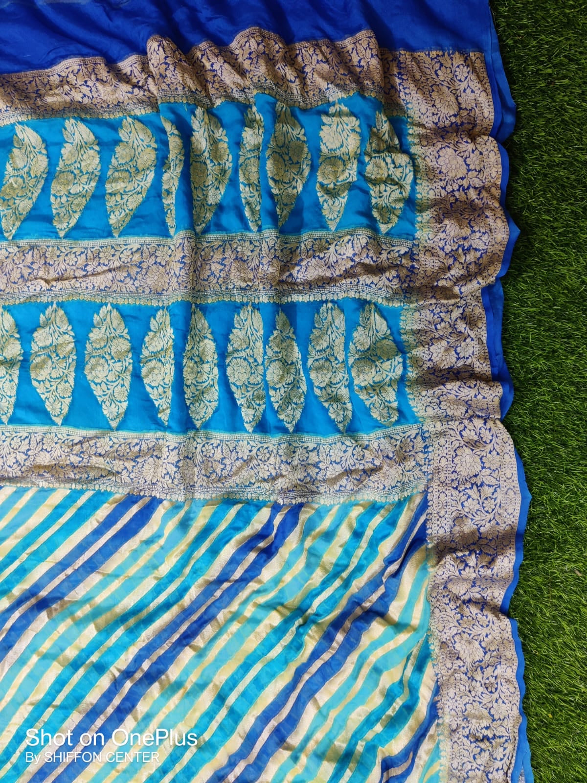 Banarasi Meenakari Sarees In Blue