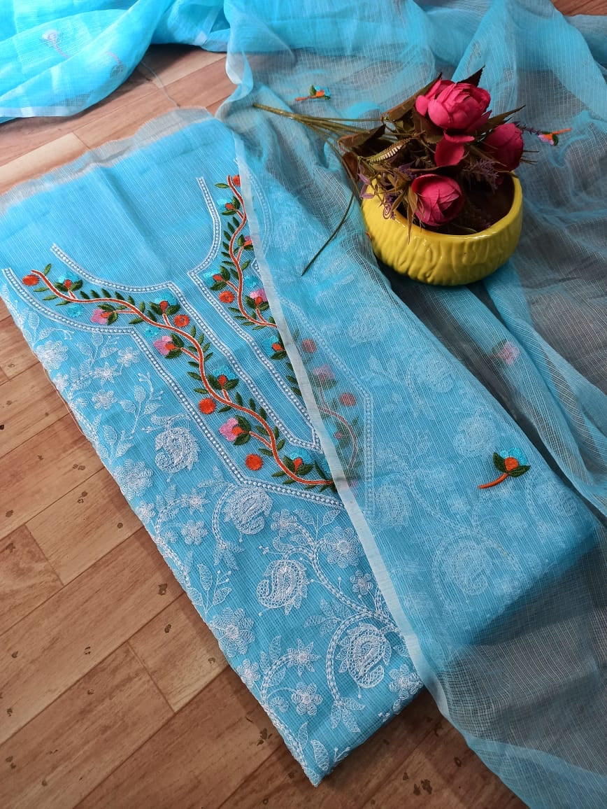 Kota Doriya Suit In Blue