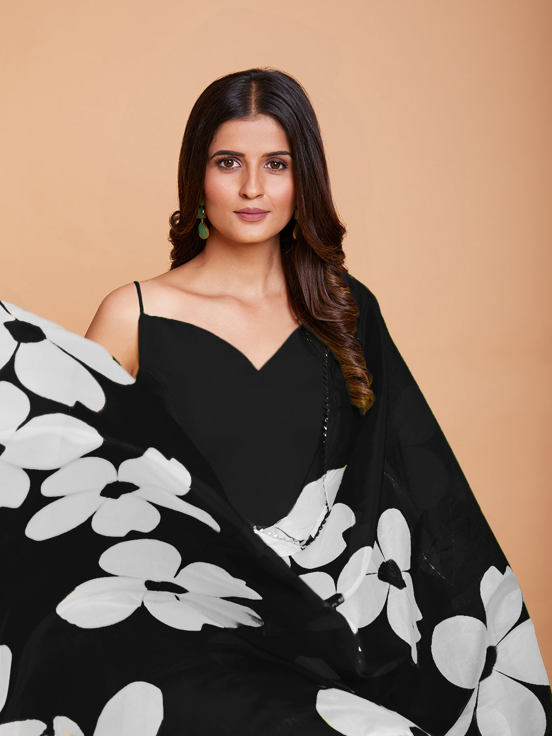 Black anarkali suit