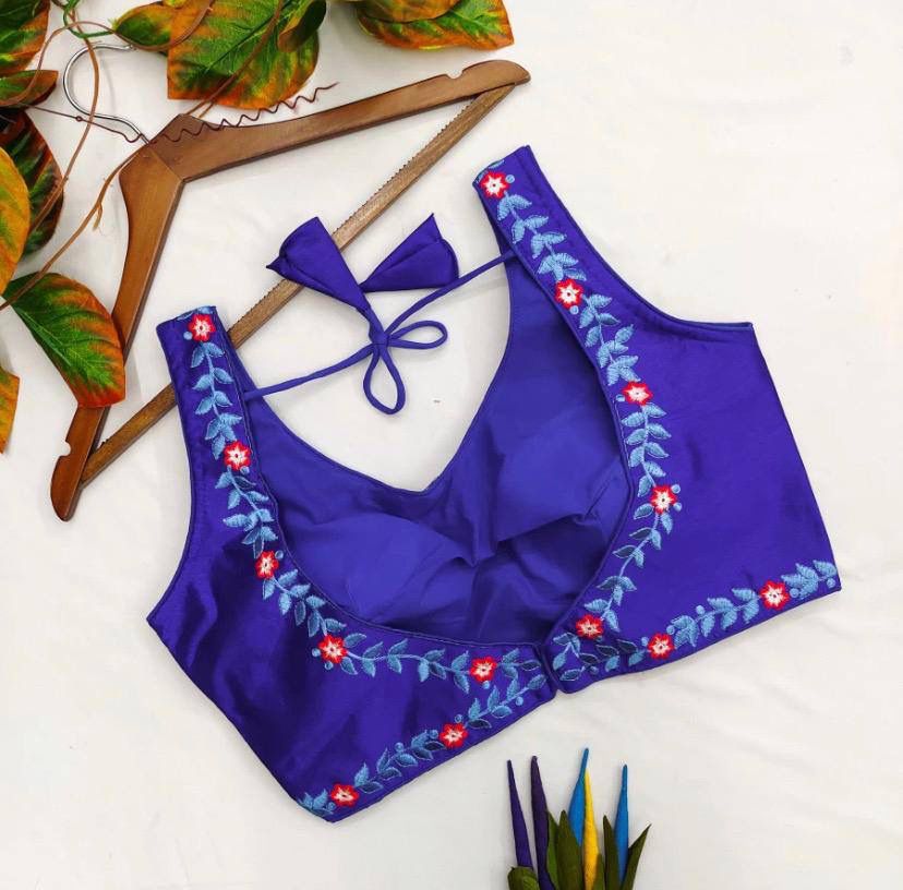 Heavy Phantom Blouse In Blue
