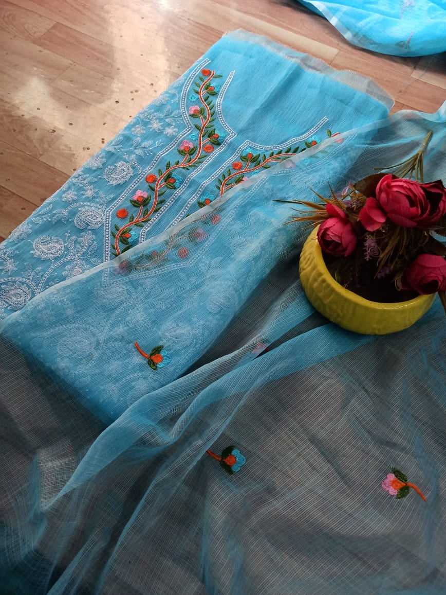 Kota Doriya Suit In Blue