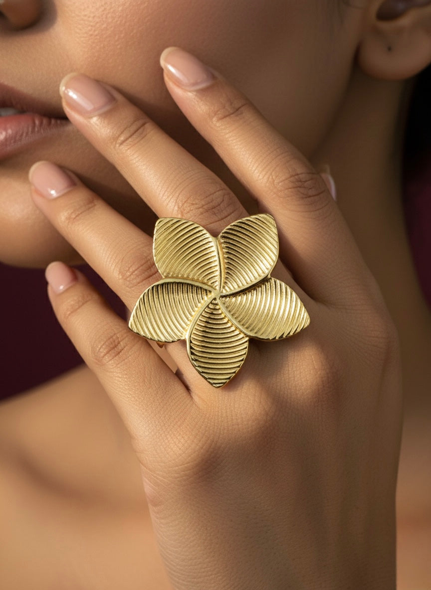 2 Anti Tarnish Statement Ring @249