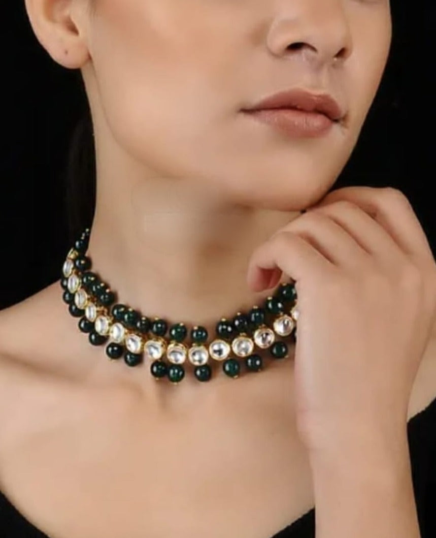 Classic Pearl kundan Necklace