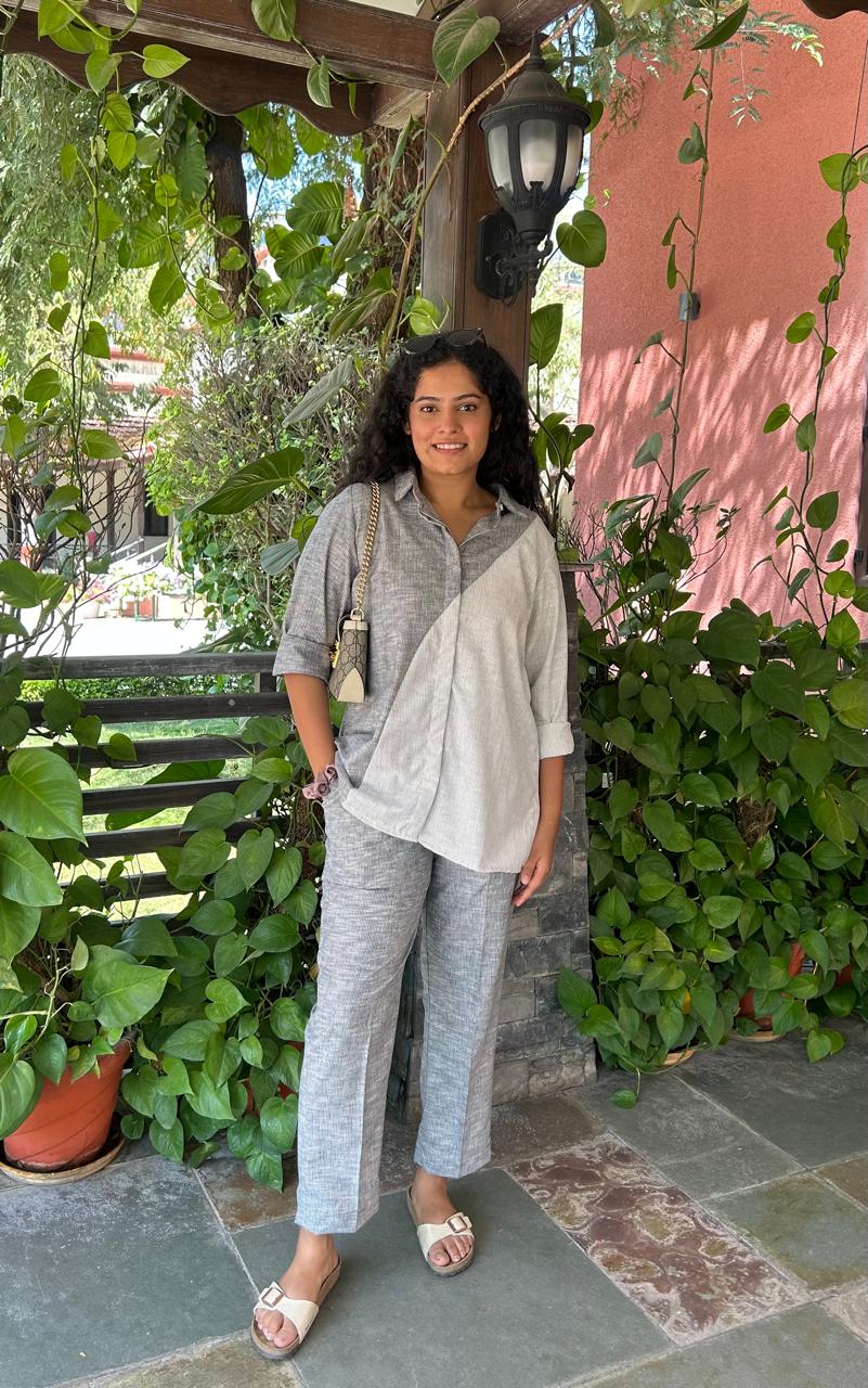 Airport Look Grey Stylish Comfortable Cord Set