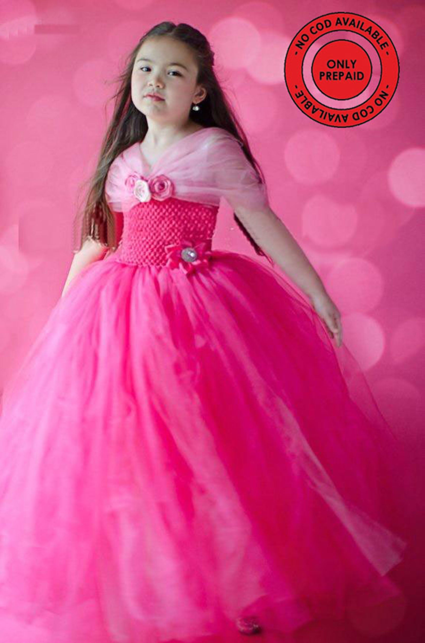 Pink Tutu Dress Online|First Birthday Dress For Babies