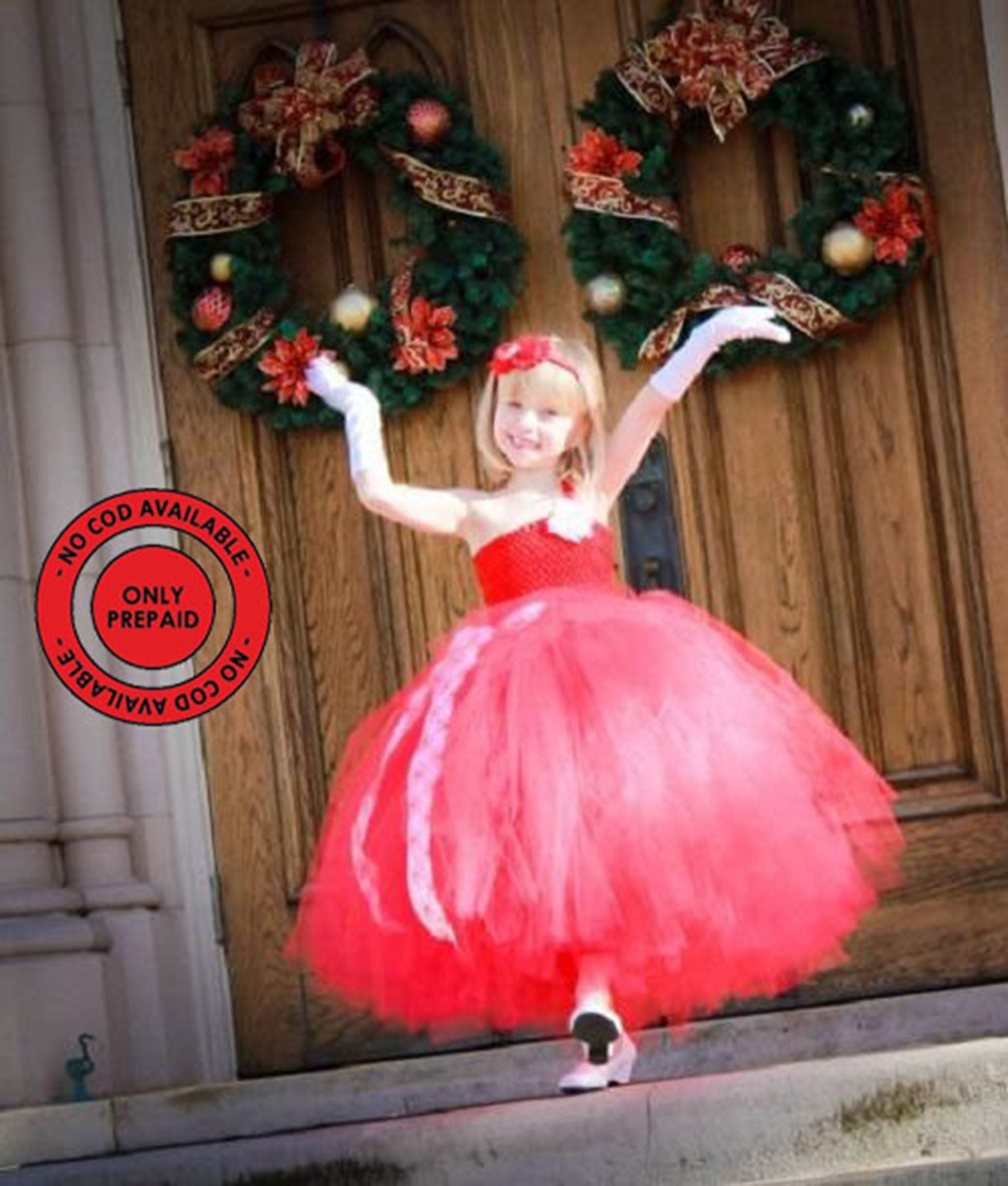 Red Tutu Dress For Kids