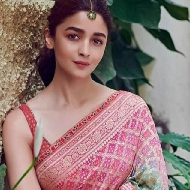 ALIYA BHATT BANARASE BANDEJ SAREE