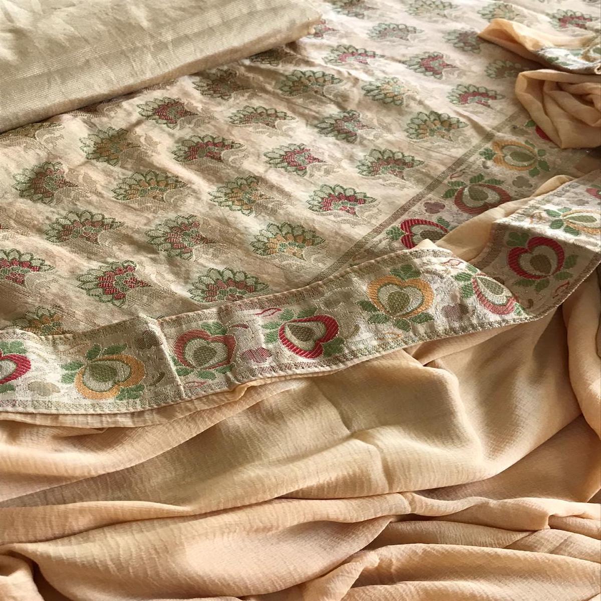 Salwar suit with banarasi dupatta online best sale