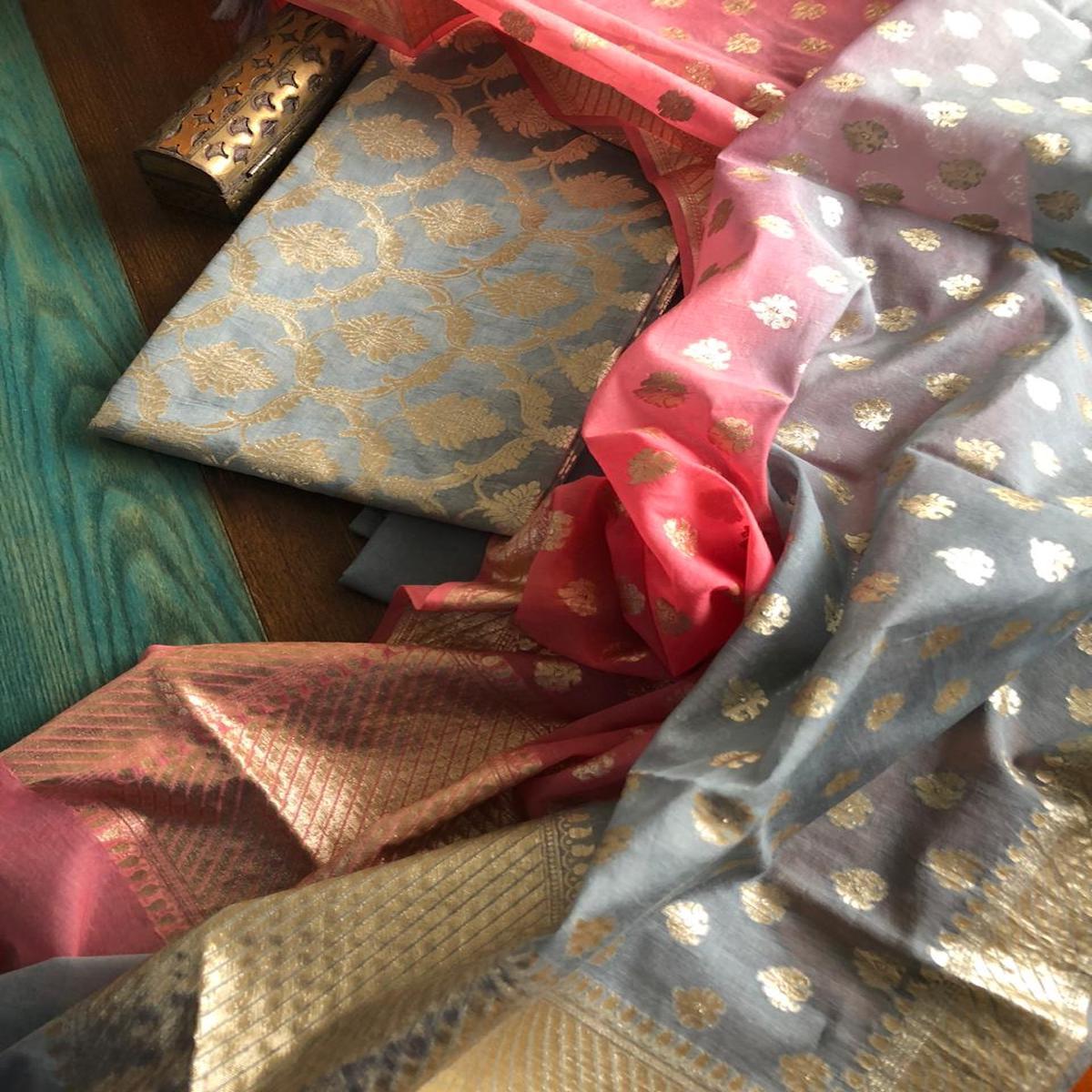 Pink Baanarasi Salwar Suit,Latest Banarasi Katan Silk Salwar Suit,Shop Banarasi Salwar Suit Best Rates