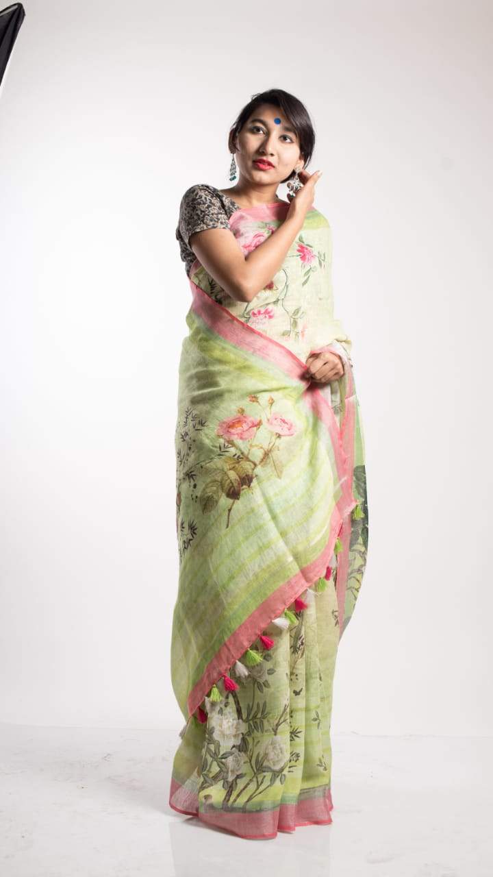 Latest top printed sarees