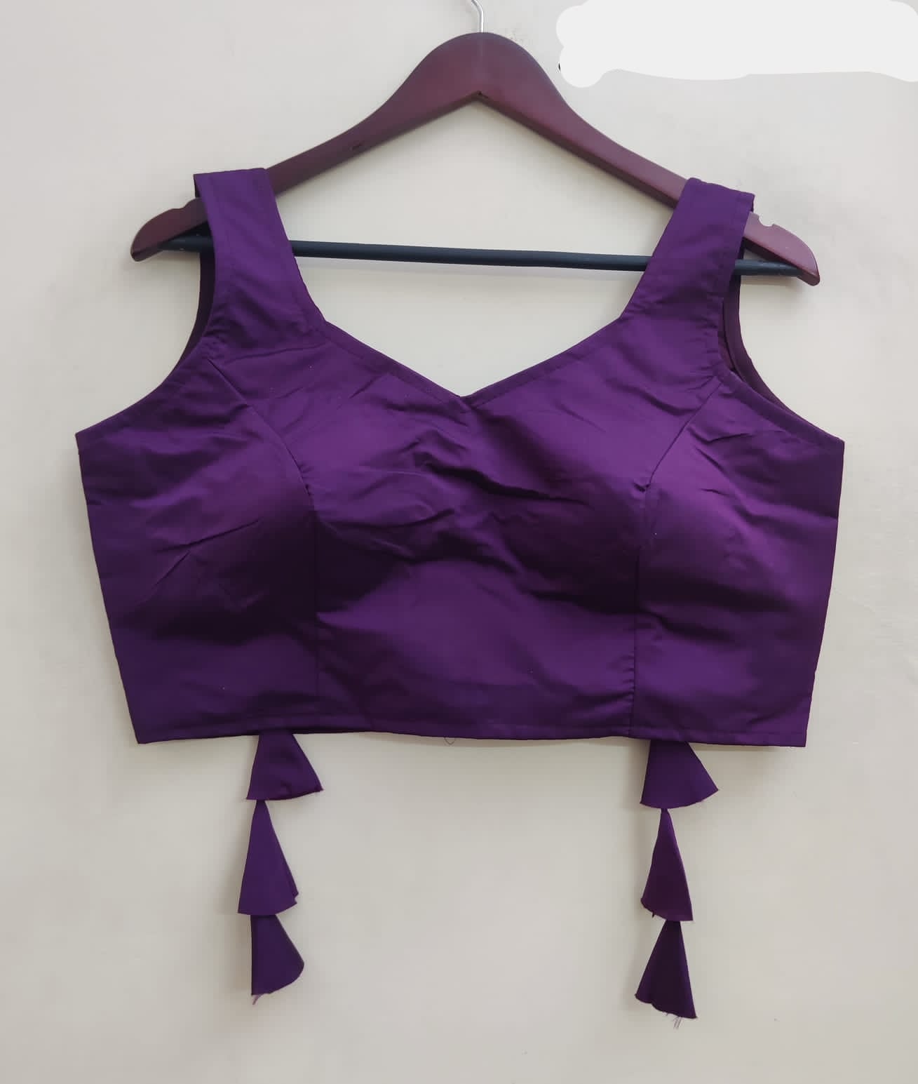 Purple Bollywood Style Blouse