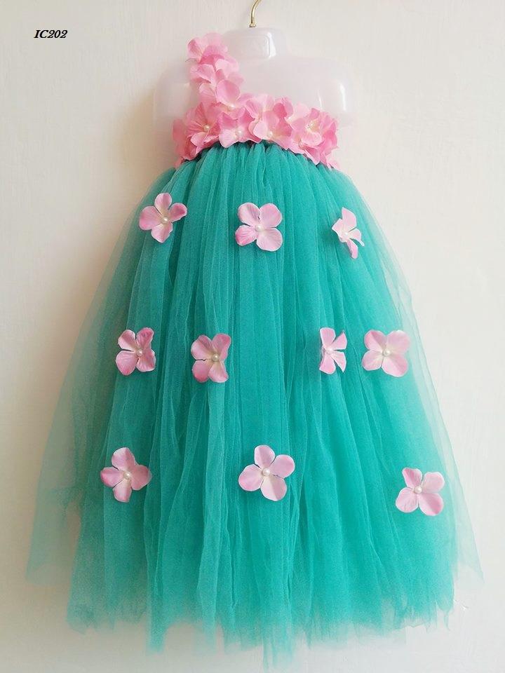 Green Tutu Dresses For Girls - jhakhas.com