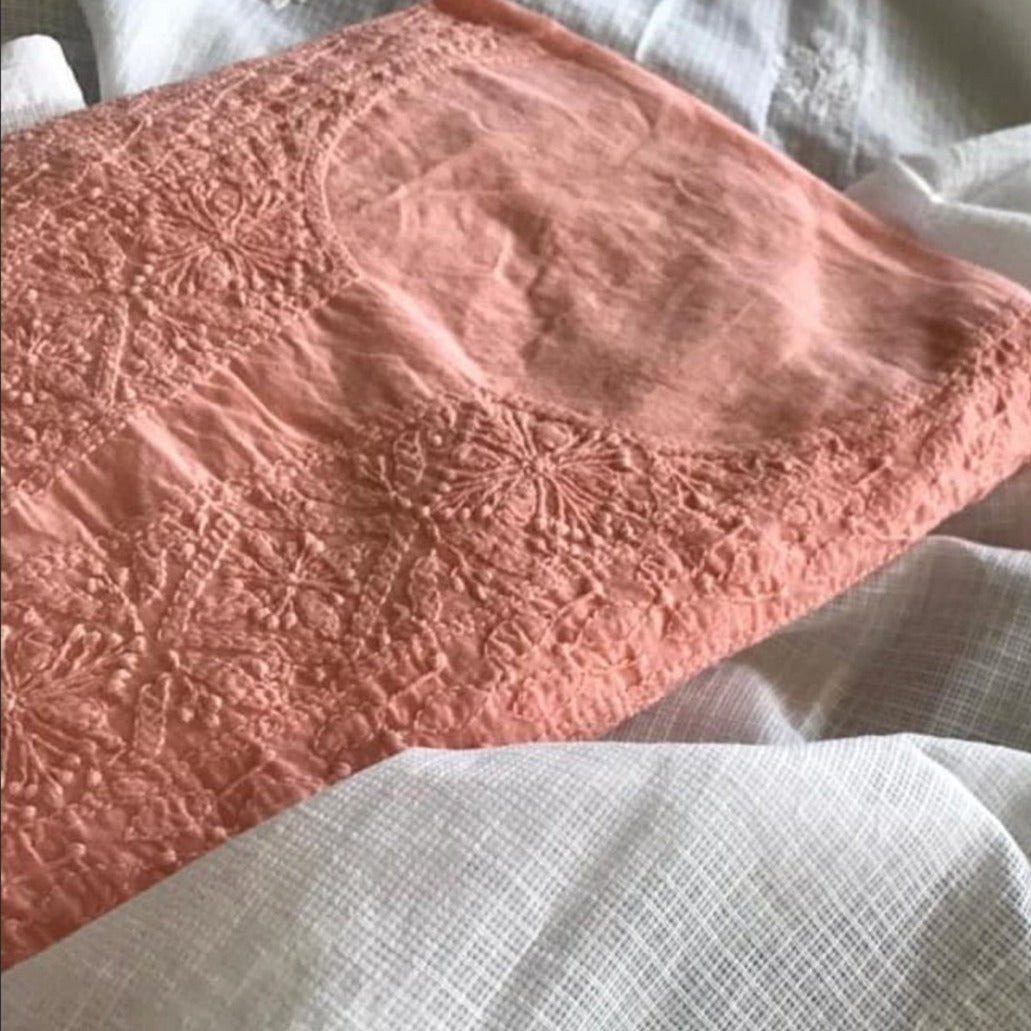 Pure Cotton kurta piece with Kota dupatta - jhakhas.com