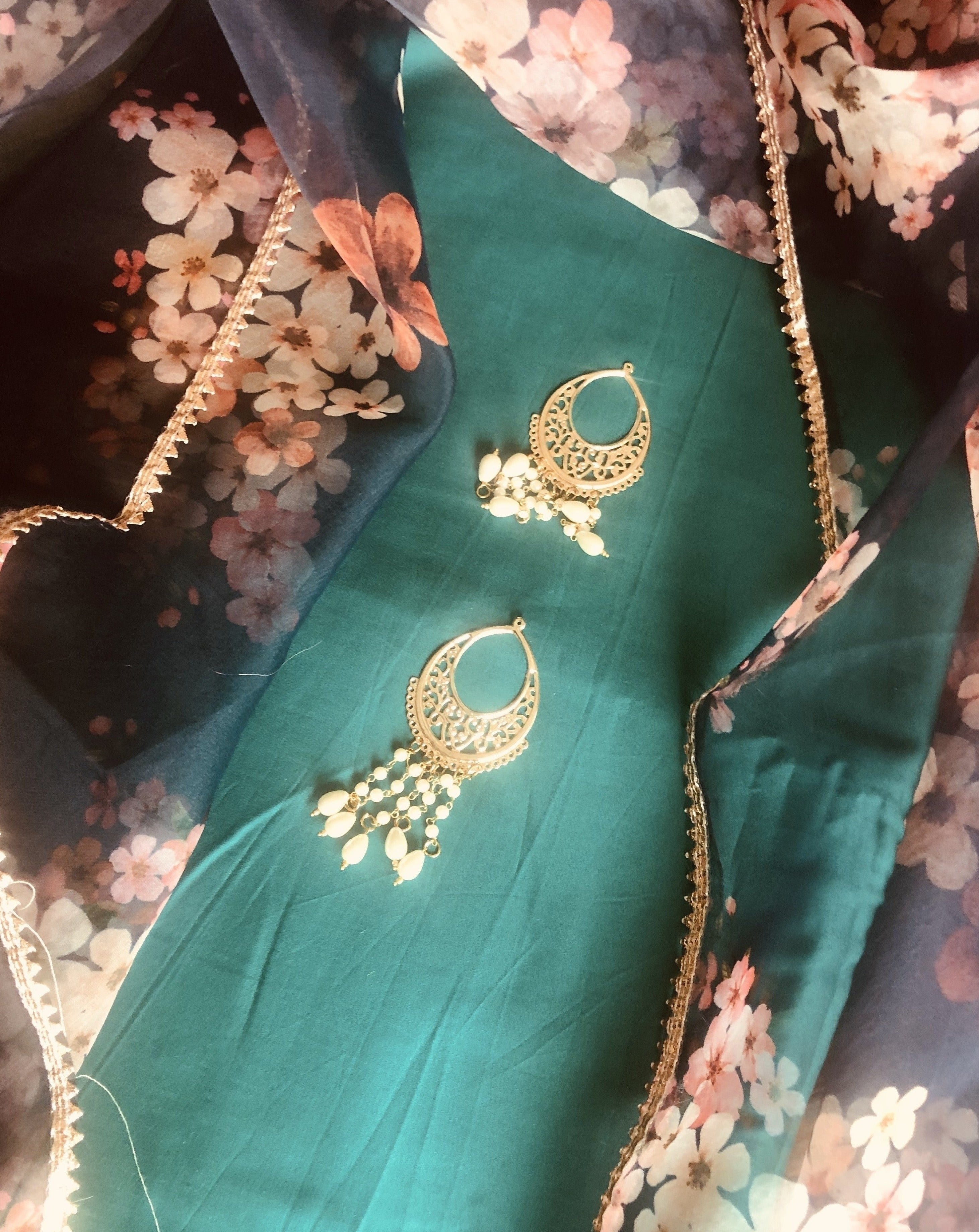 Organza Dupatta Salwar Suit - jhakhas.com