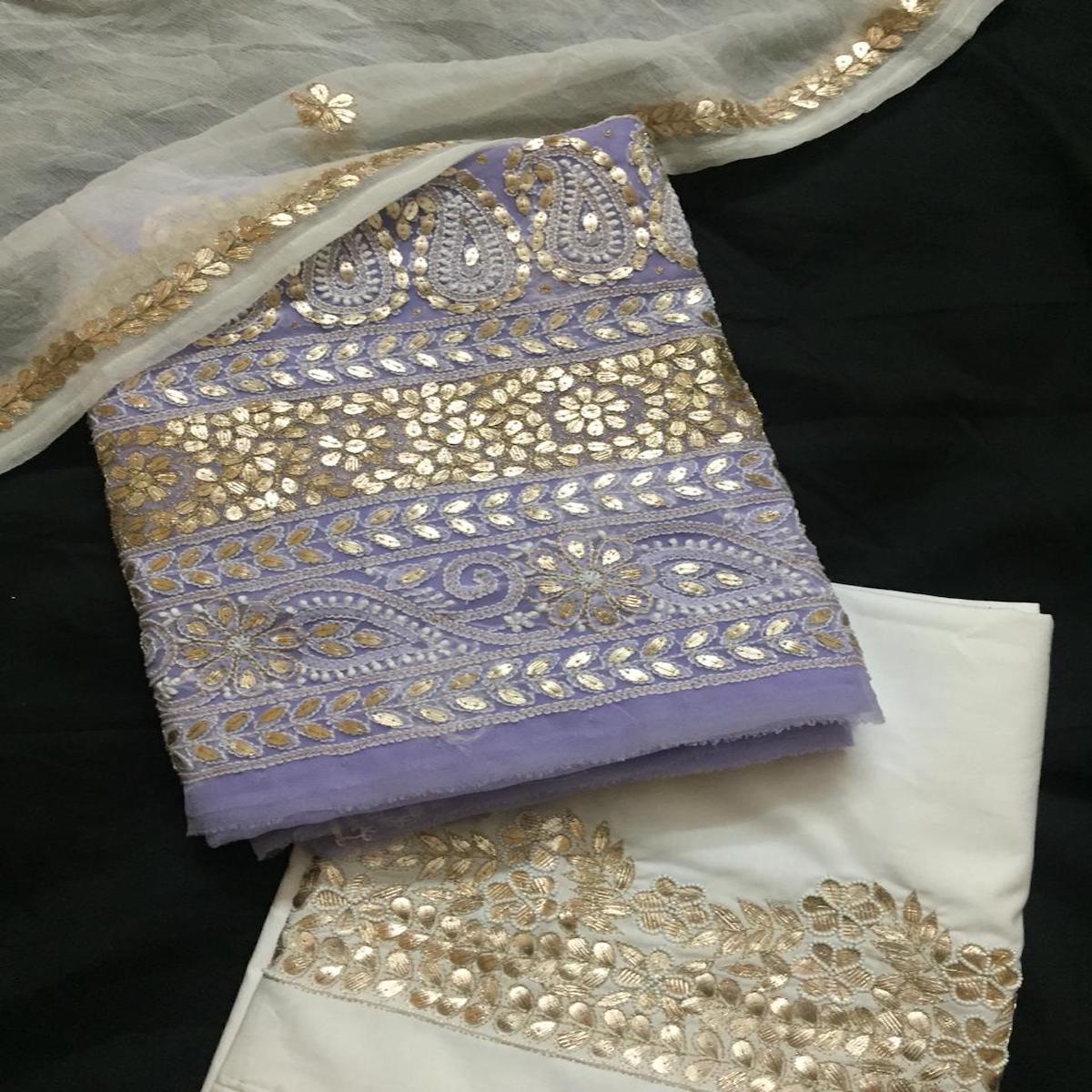 Chikankari Gota work Salwar Suits