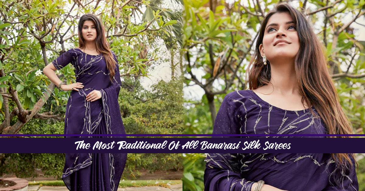 The most traditional of all: Banarasi silk sarees