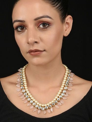 Bridesmaid Wear Kundan work necklace