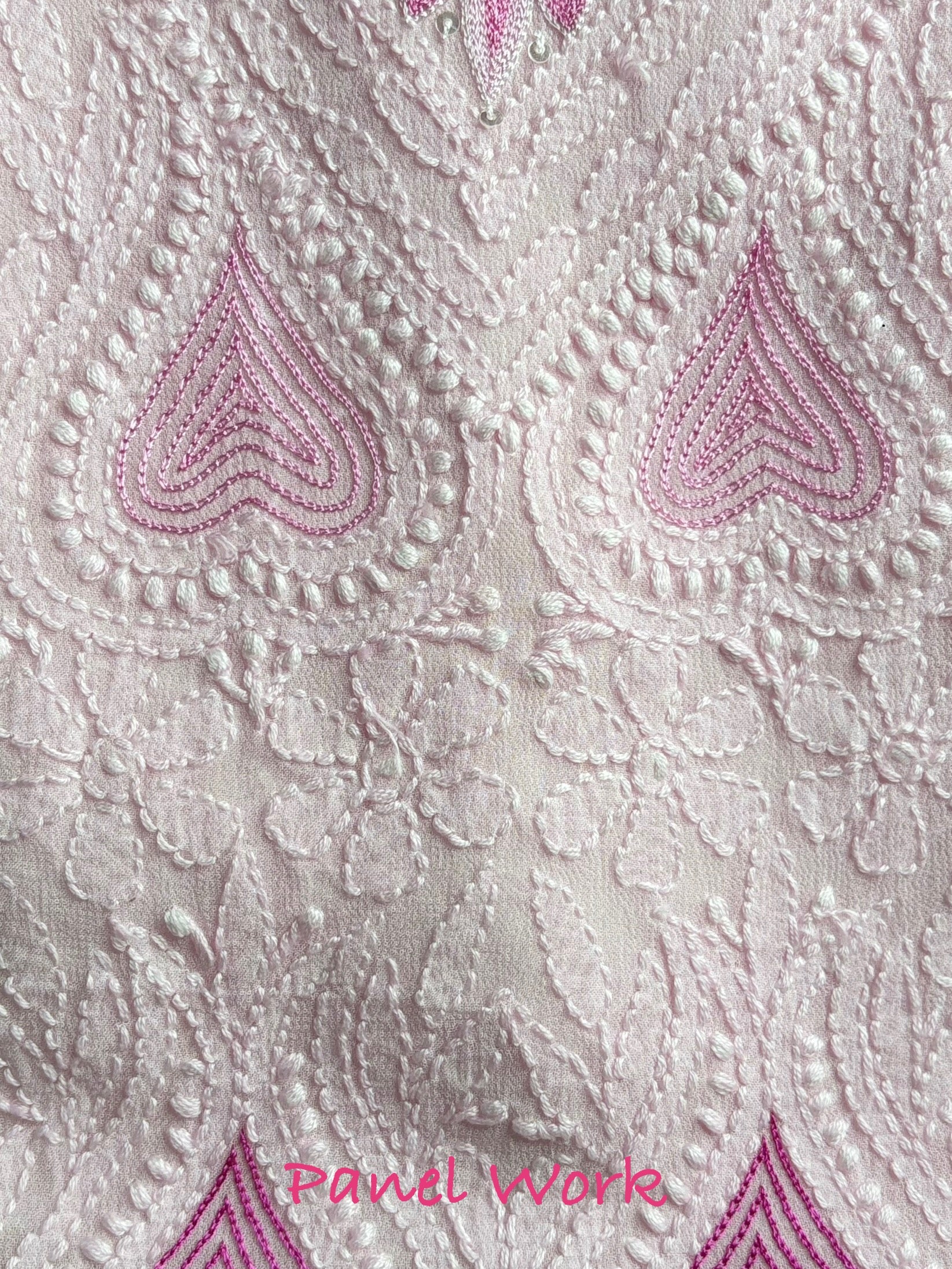 Gulner Parsi Gara Chikankari Work Suit