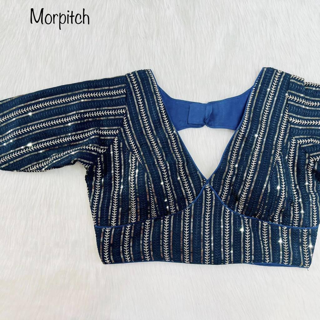 Bollywood Style Designer Blouse In Morpitch