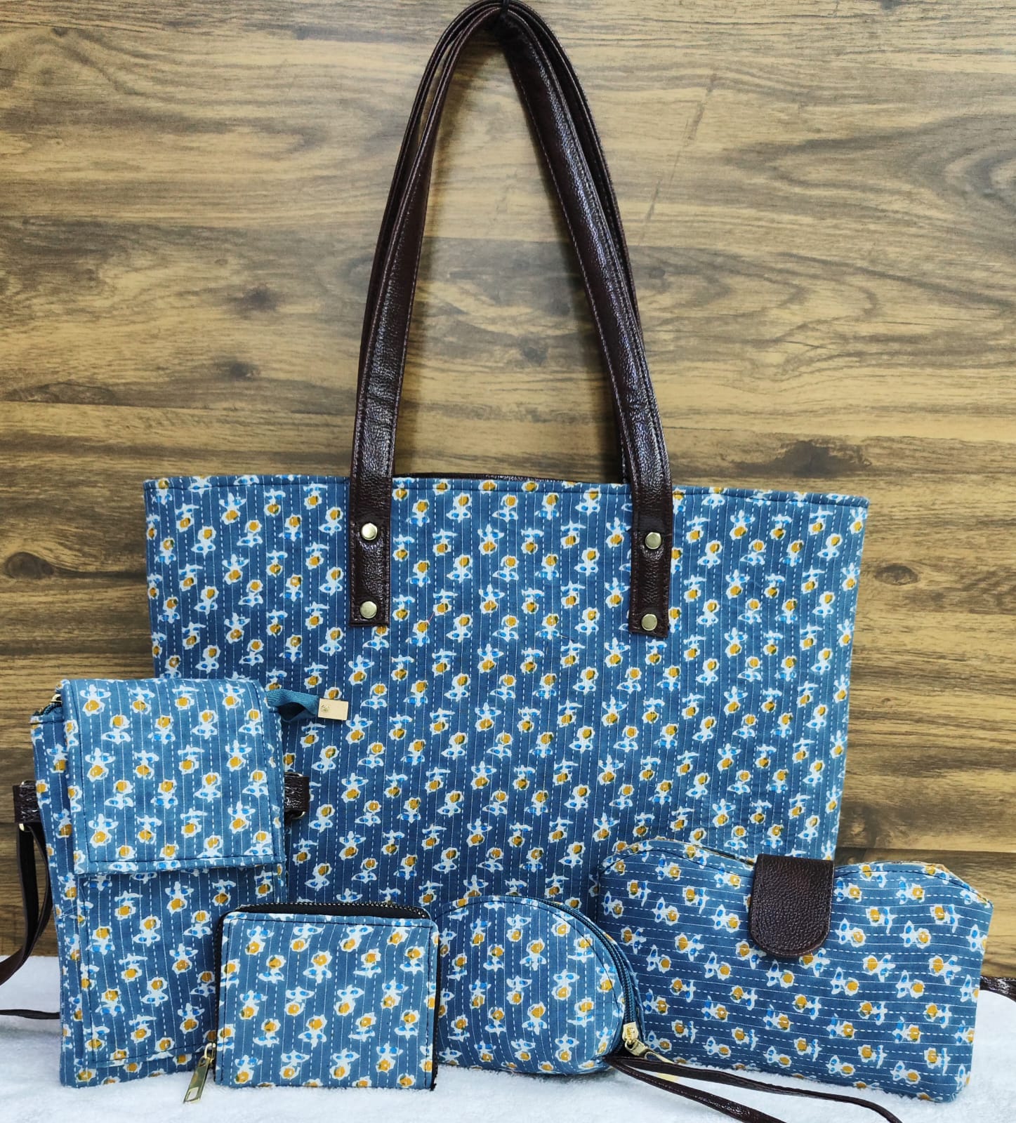 In Blue 5 Combo Set Bag