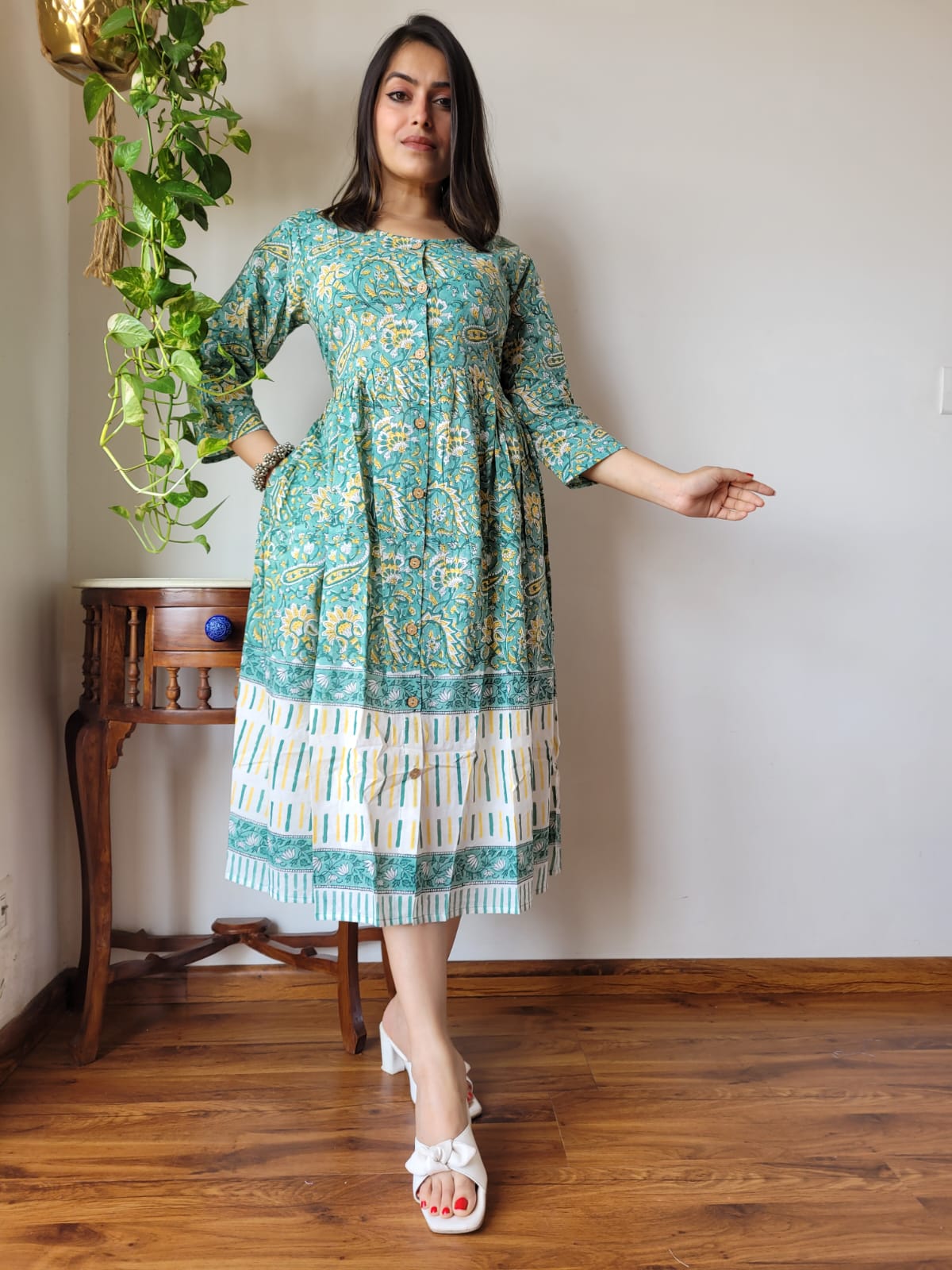 Buy Green Dresses for Women by RITU KUMAR Online | Ajio.com