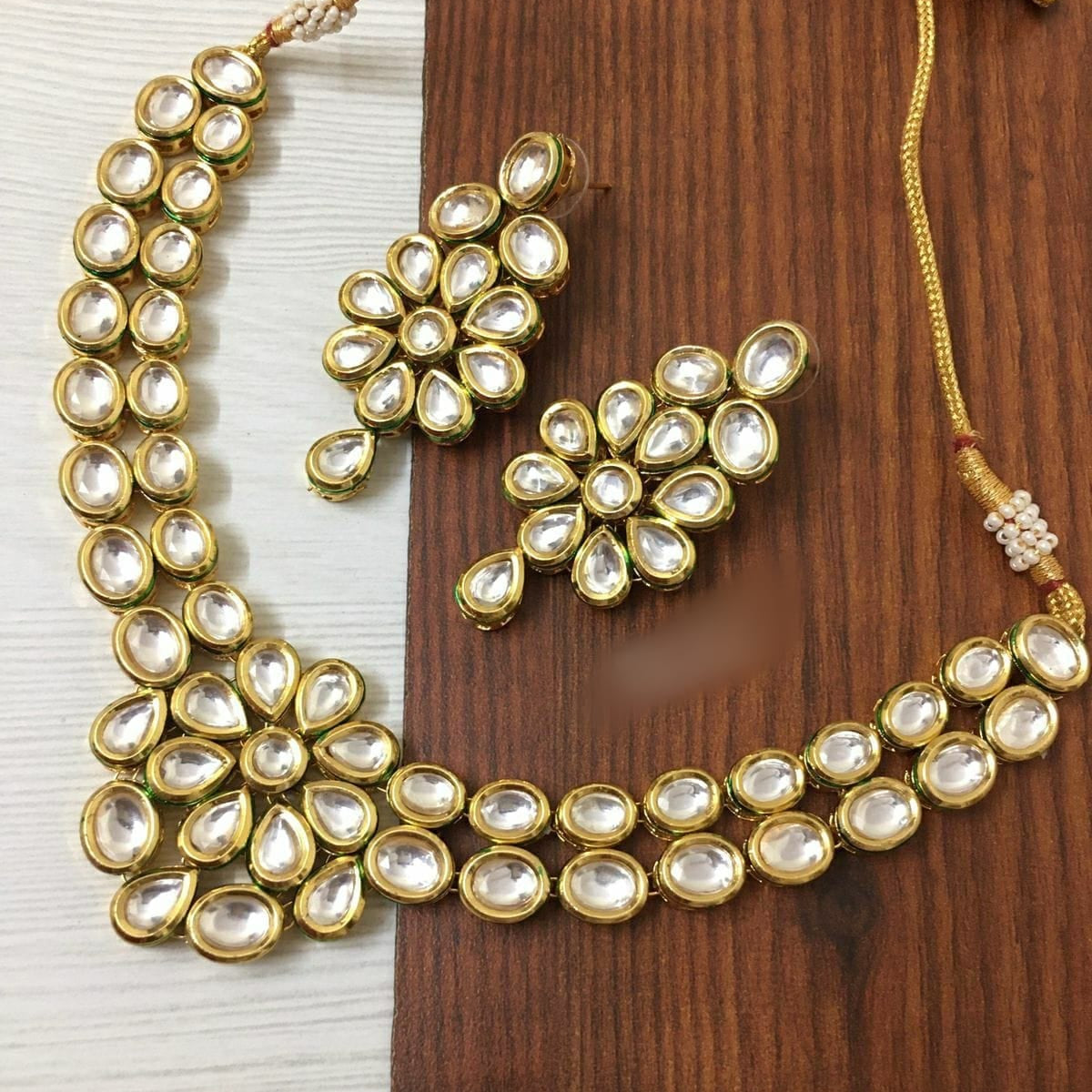 Modern Necklace For Lehenga Kundan Necklace Set Shop The Latest