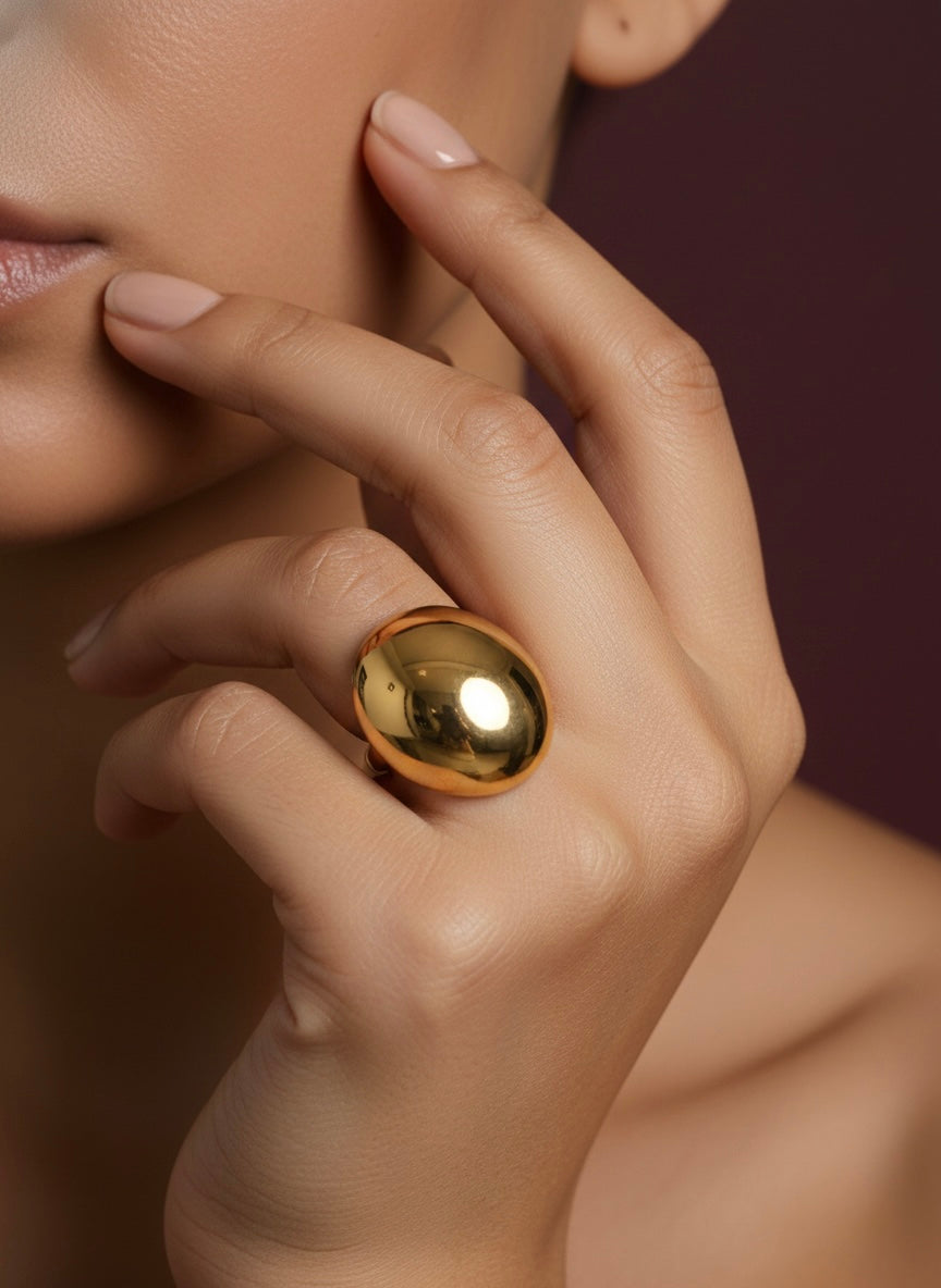 2 Anti Tarnish Statement Ring @249