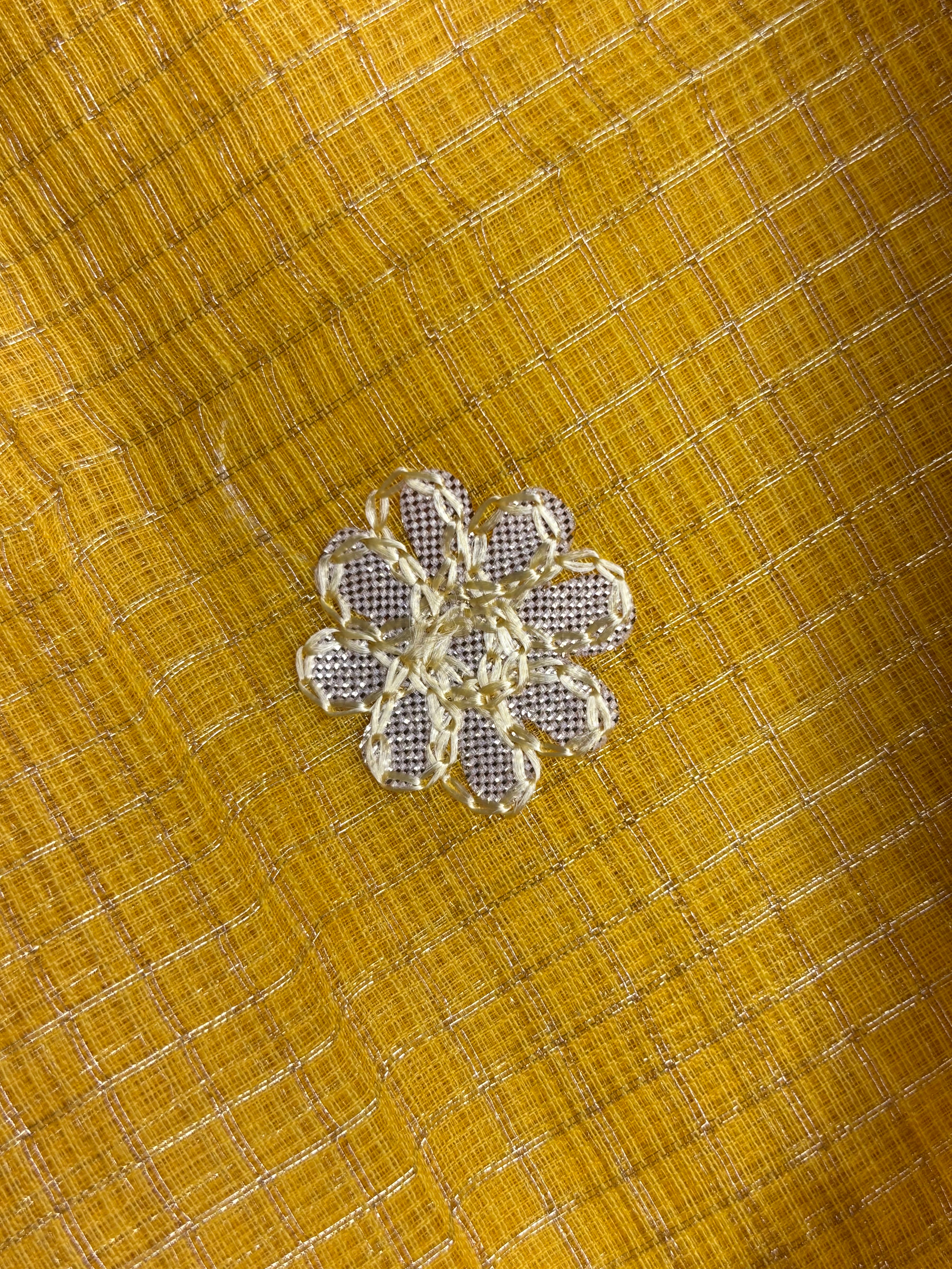 Hansa- Wedding Wear Kota Gota Patti Salwar Suit In Gota Work Yellow