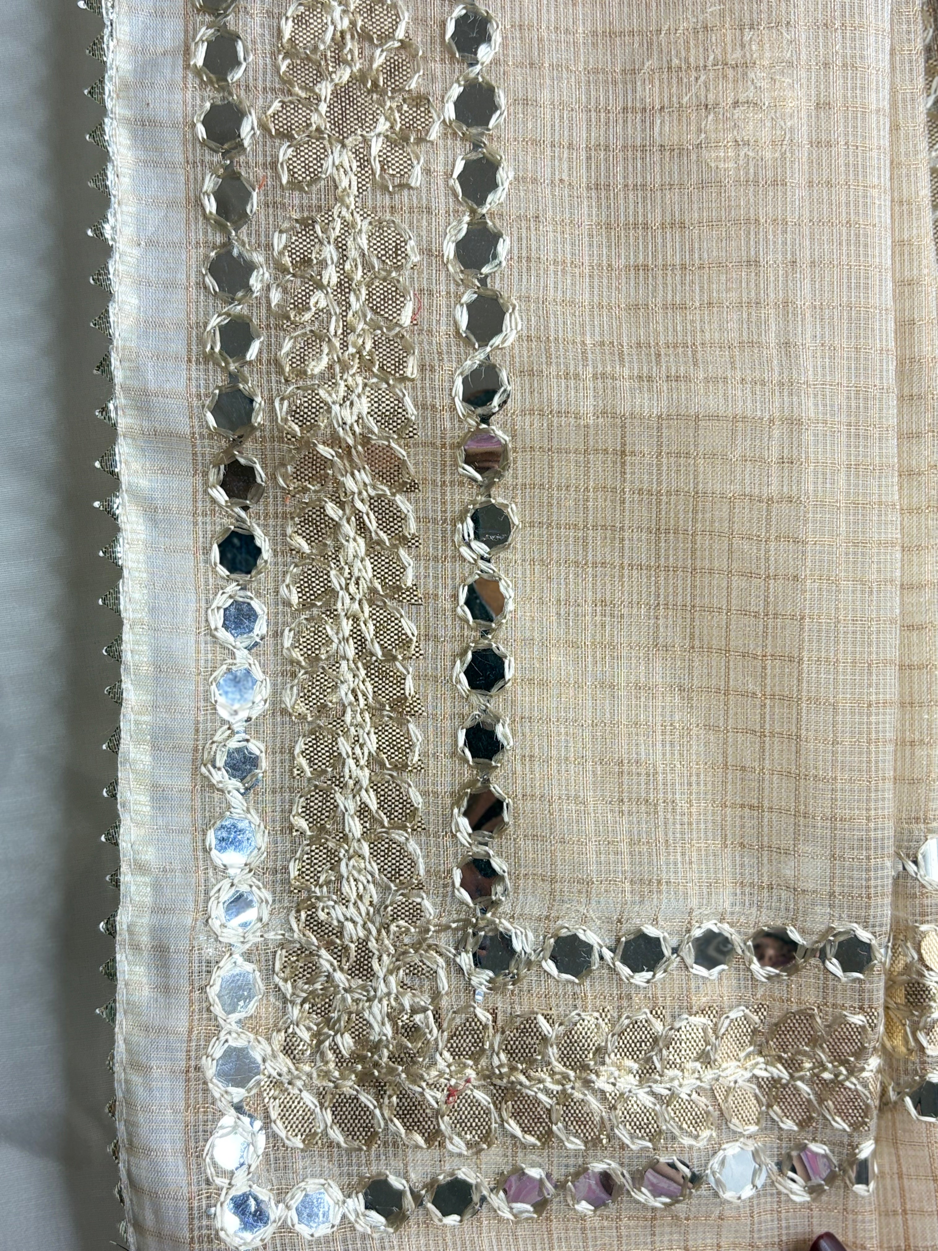 Damini- Wedding Wear Kota Gota Patti Salwar Suit In Gota Work Golden Color