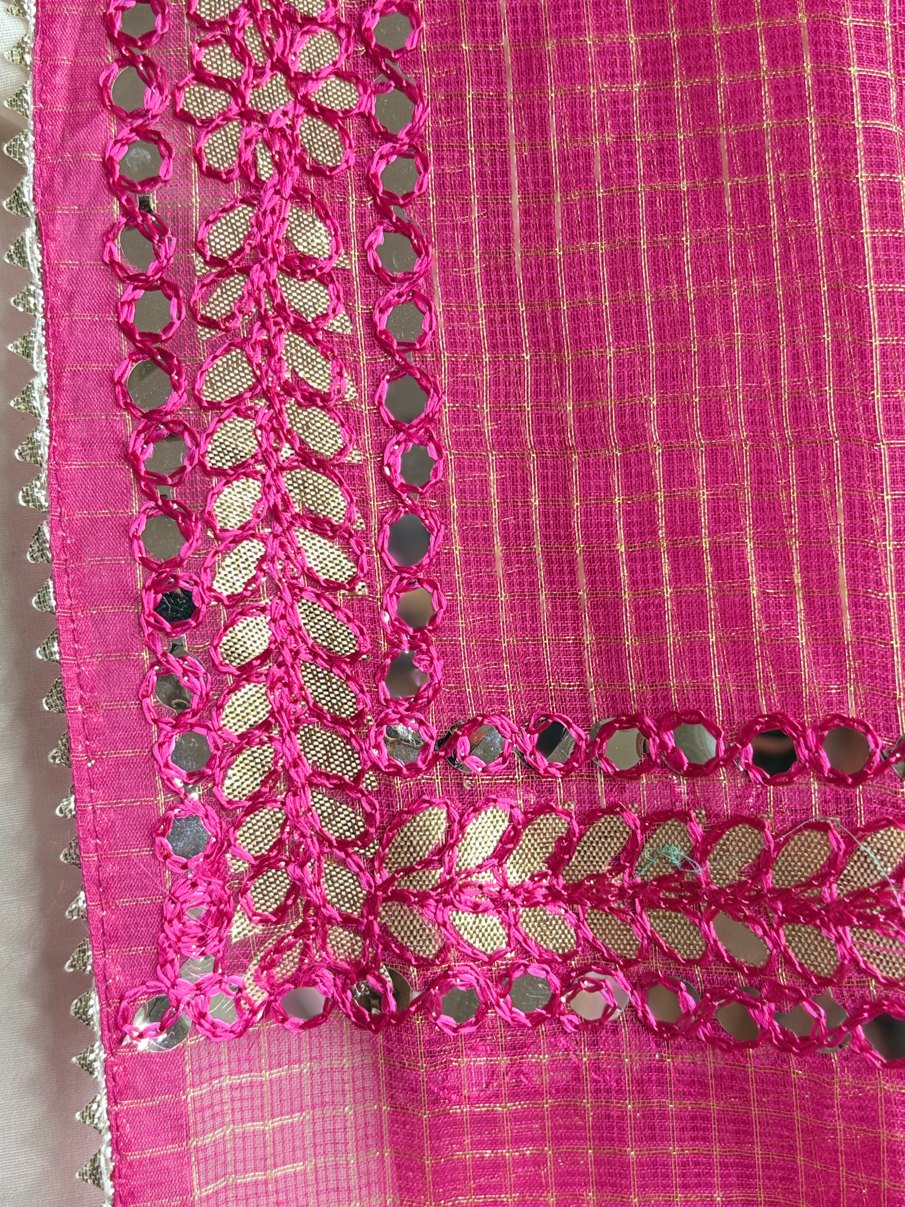 Pallavi- Wedding Wear Kota Gota Patti Salwar Suit In Gota Work Pink Color
