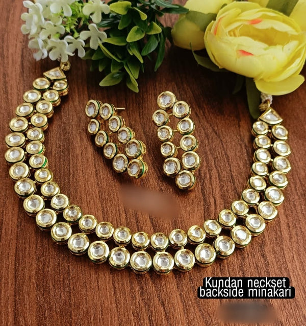 Kundan necklace set