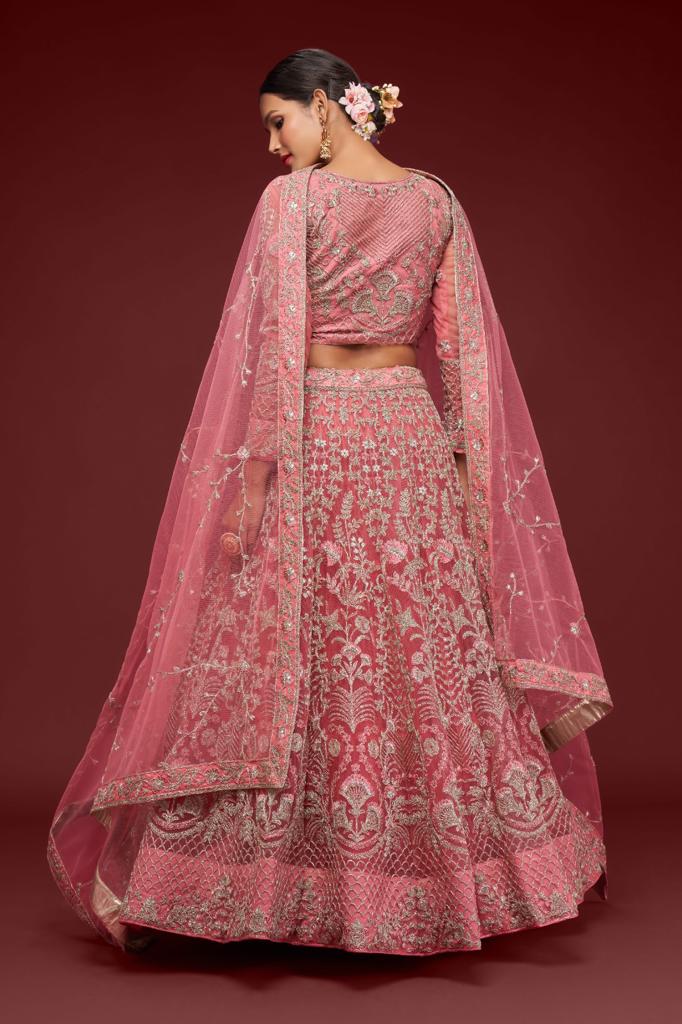 Traditional Chikan Lehengas - Handcrafted with Love - Seasons India
