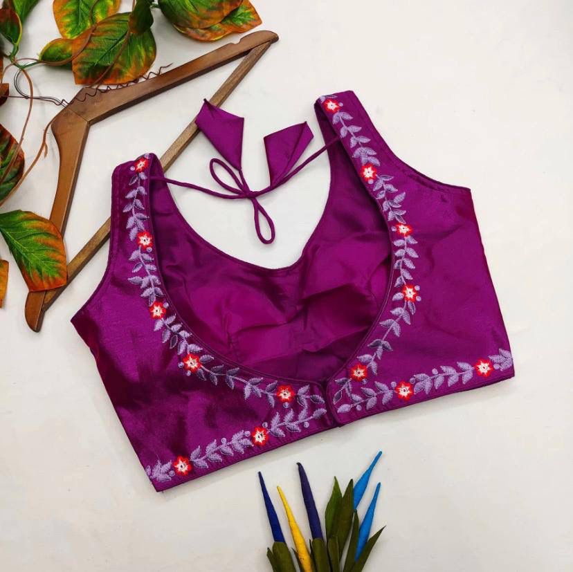 Heavy Phantom Blouse In Purple