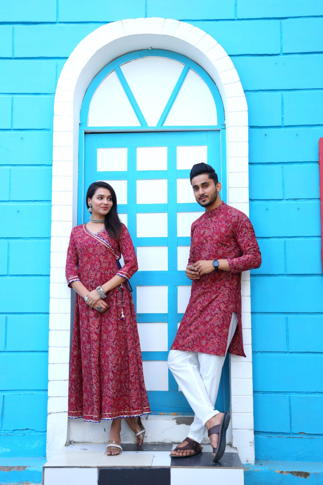 Brides & Grooms Who Twinned In The Most Offbeat Hues On Their Wedding Day!  | WedMeGood
