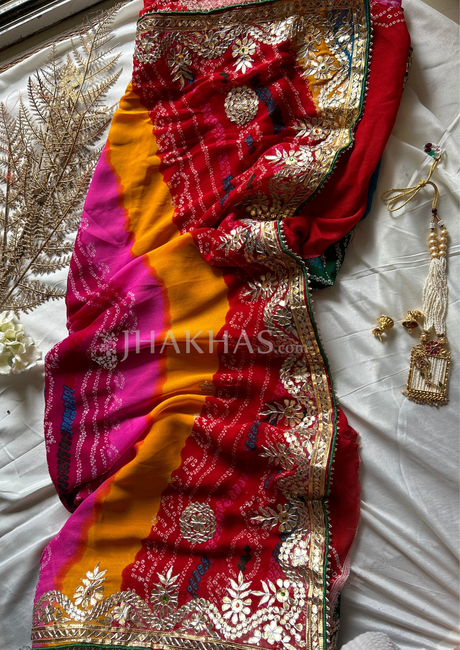 Buy Gota Patti Sarees | Latest Gota Patti Work Sarees Online – thecotlin