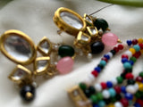 Multi Color Kundan Necklace Set