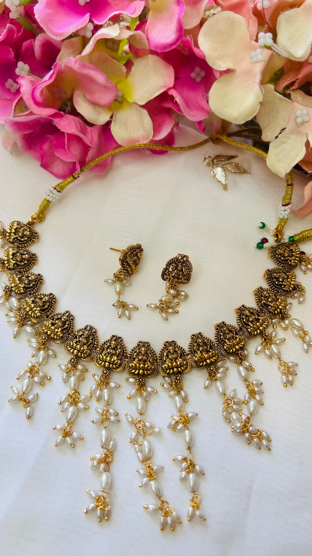 Traditional kerala style necklace set