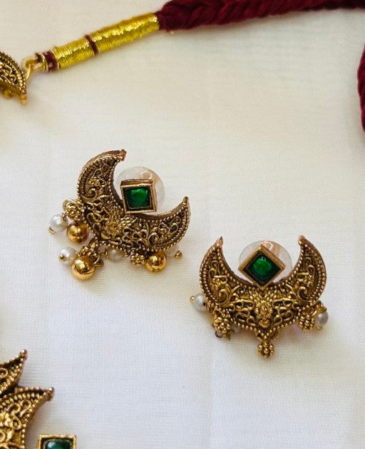 Traditional kerala style necklace set
