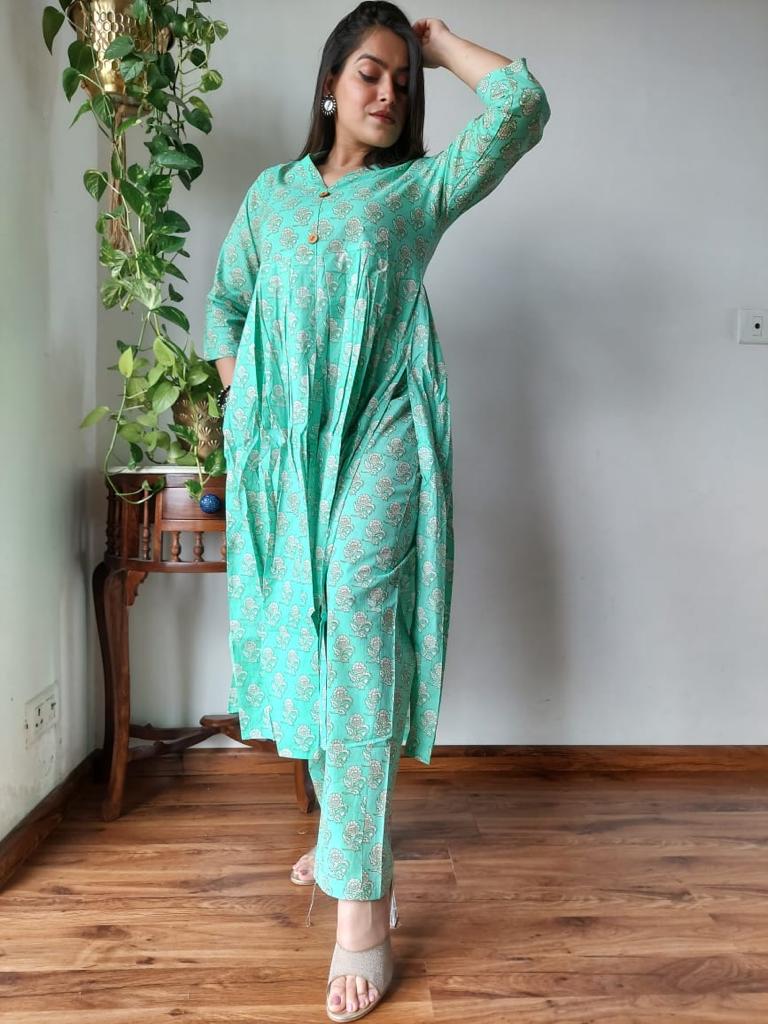 Shop Kurta Sets, Kurti Pant Set, Palazzo Pants With Kurtis For Women – Page  2