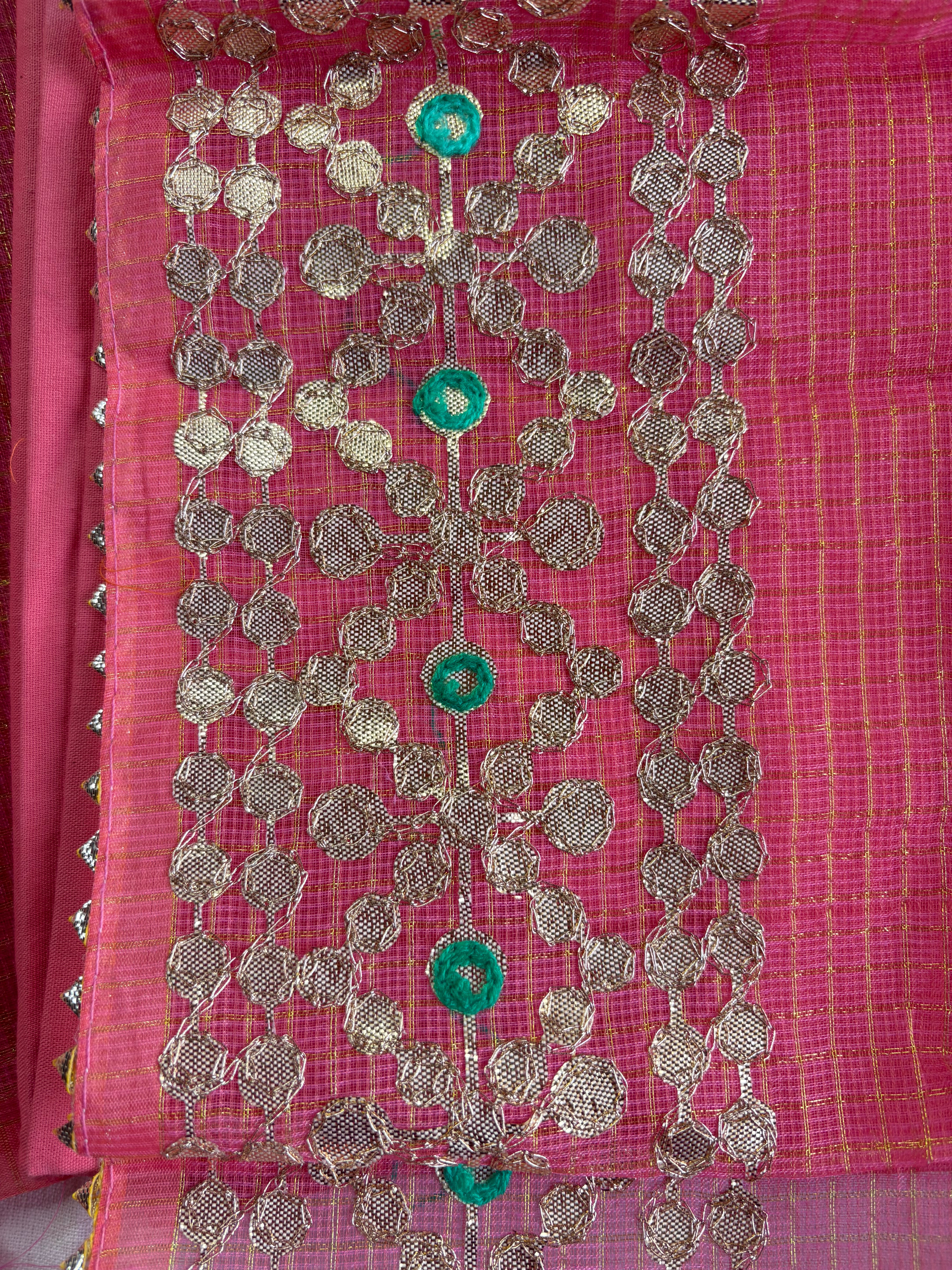 Pranika- Wedding Wear Kota Gota Patti Salwar Suit In Gota Work Pink Color