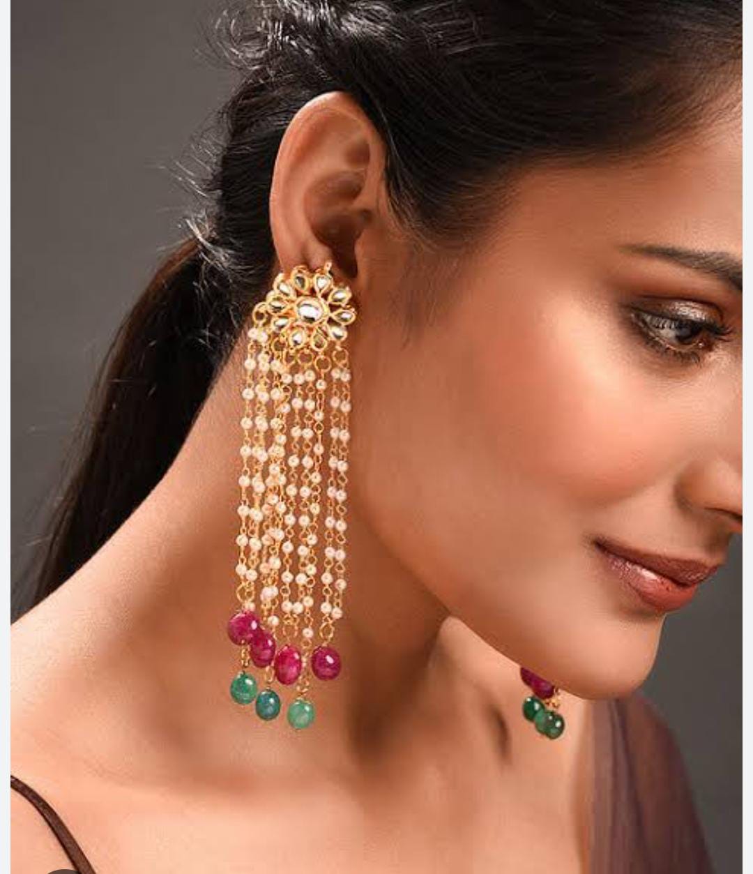 Beautiful Kundan Earring