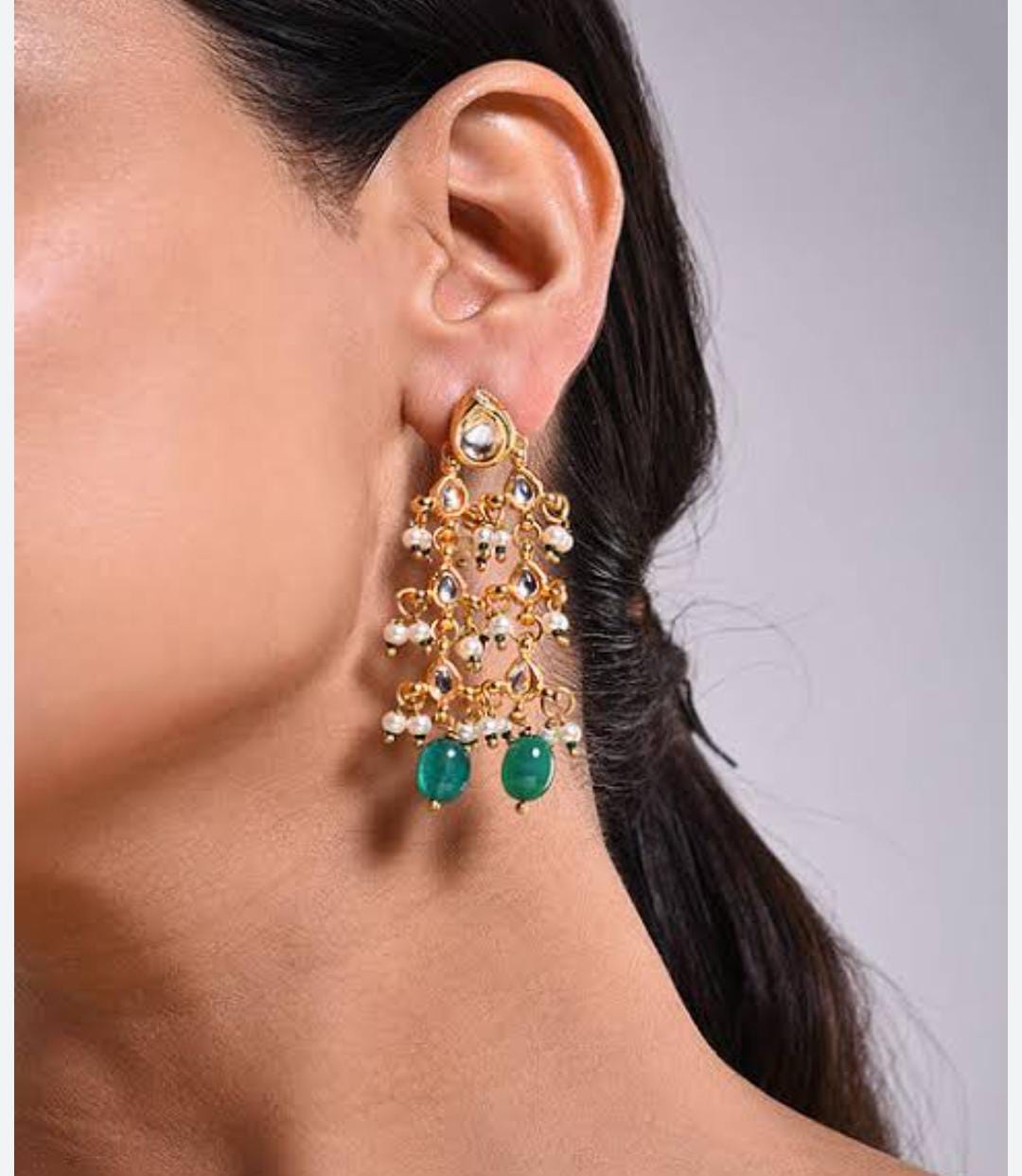 Beautiful Kundan Earring