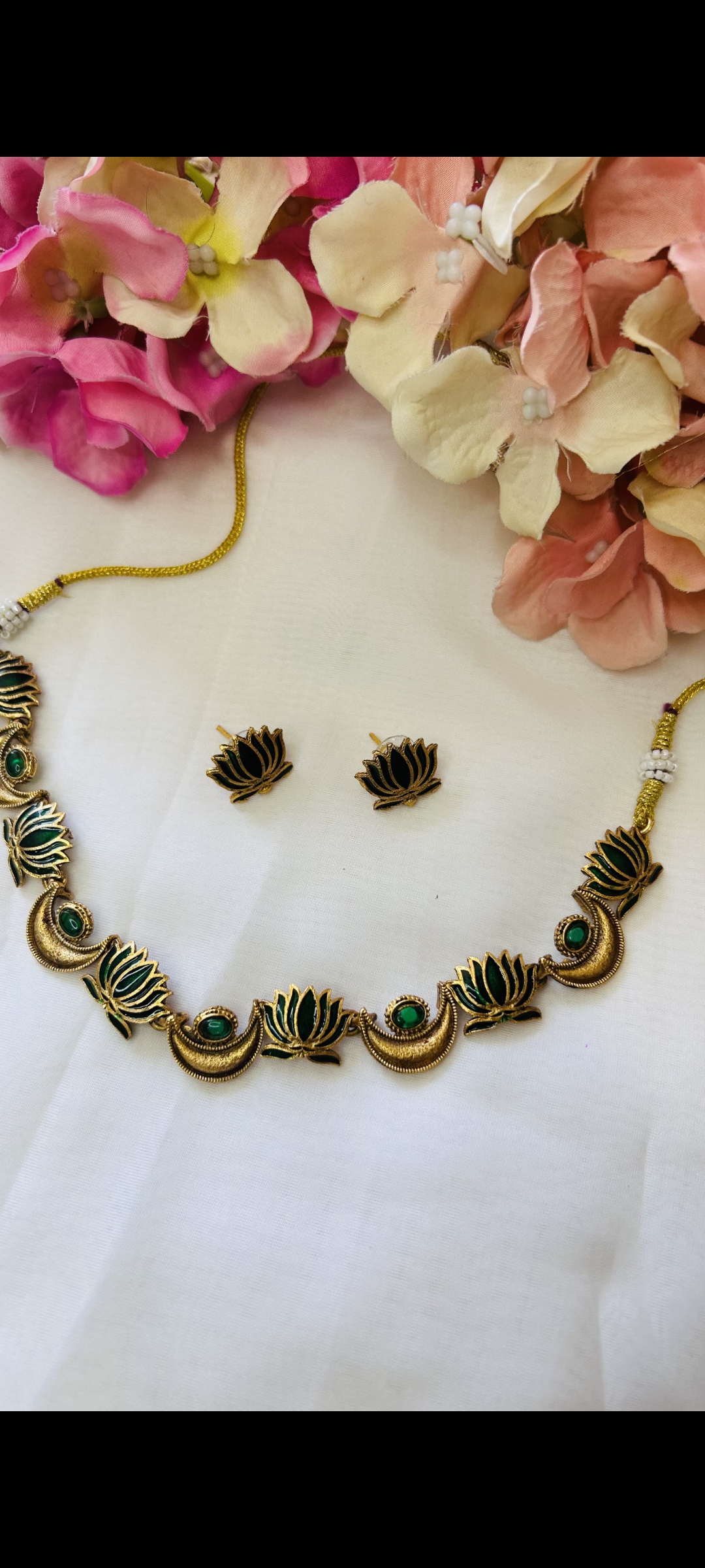 Traditional kerala style necklace set