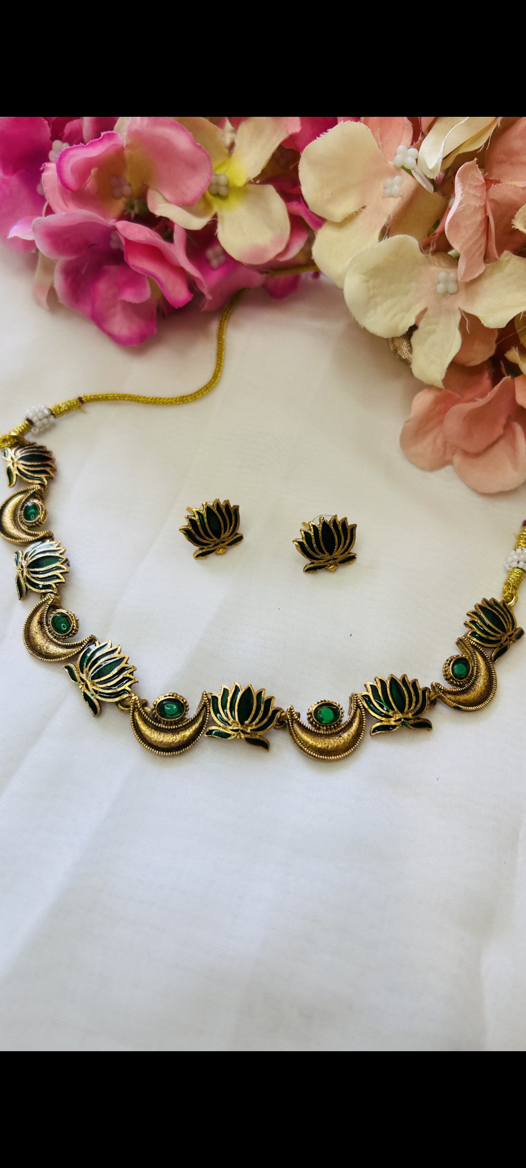 Traditional kerala style necklace set