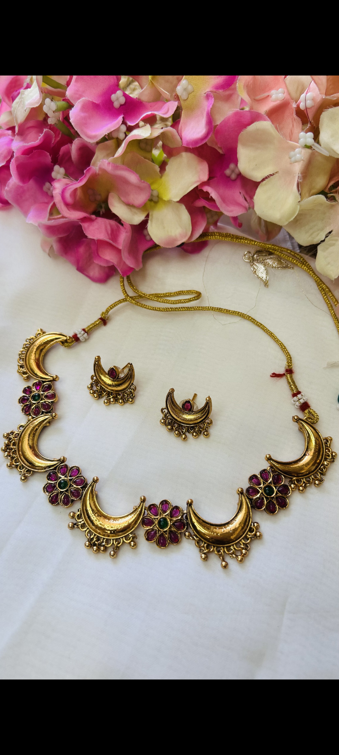 Traditional kerala style necklace set